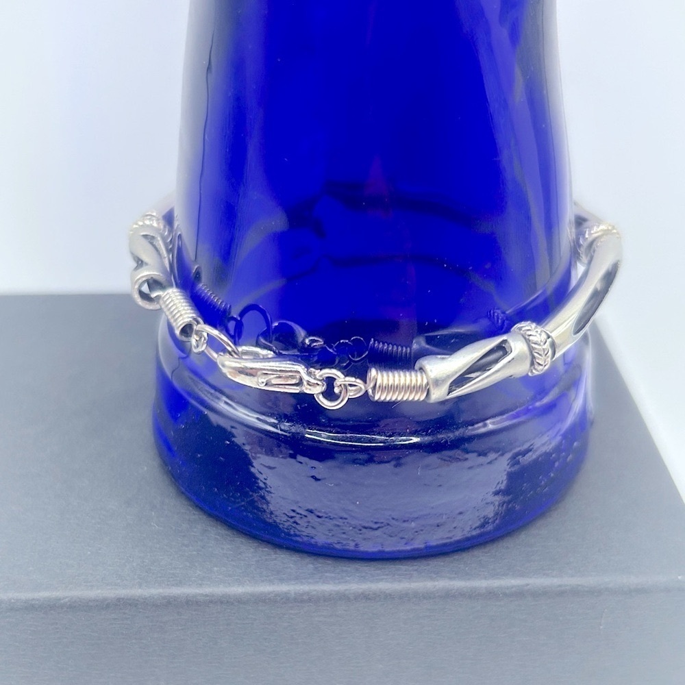 Silver Stainless Steel Link Bracelet Unisex